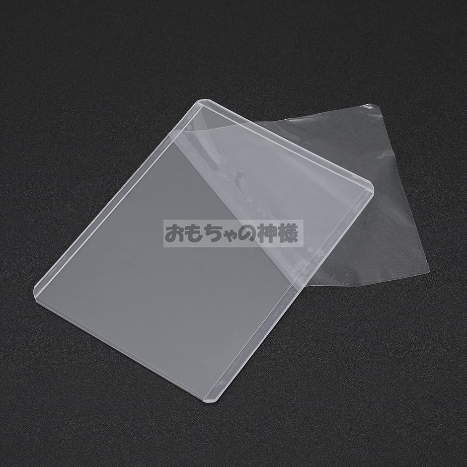 トップローダー 硬質タイプ 保護フィルム付き カードローダー｜zebrand-shop｜04