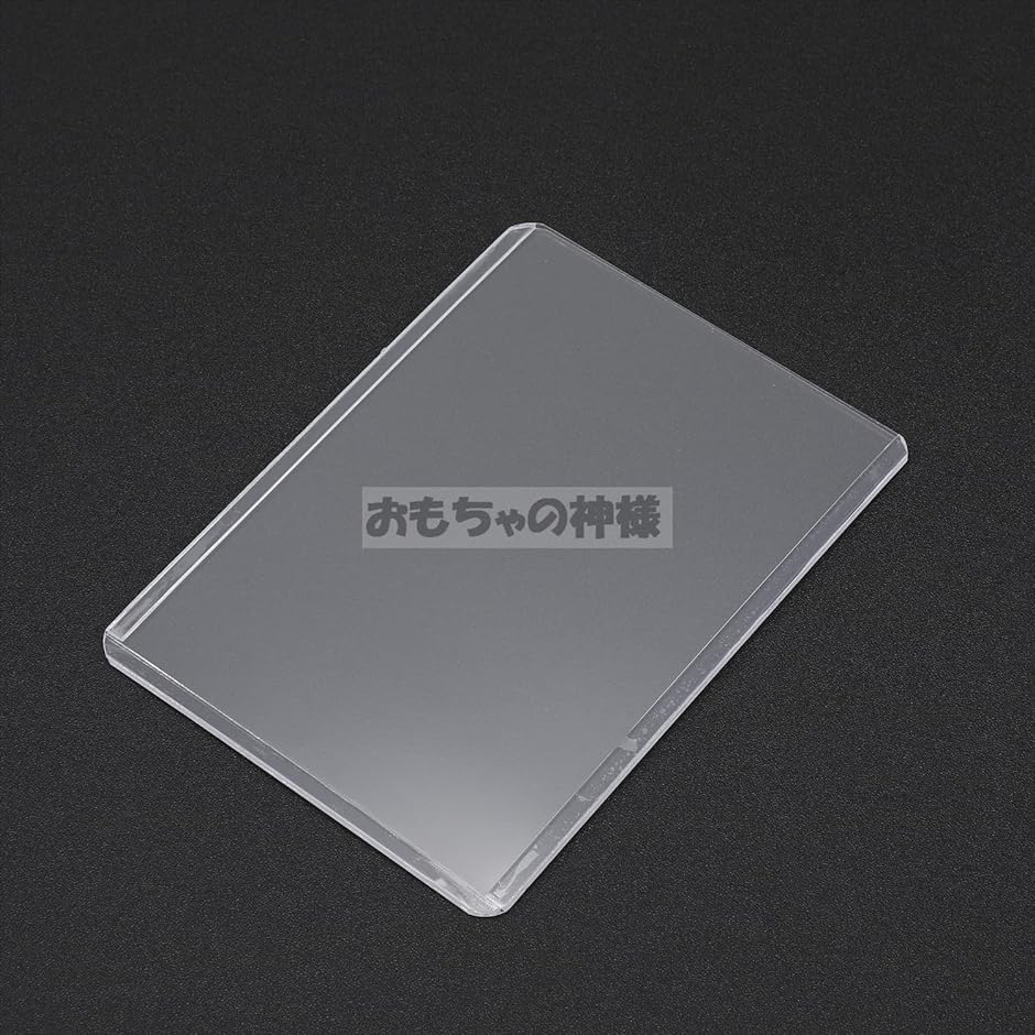 トップローダー 硬質タイプ 保護フィルム付き カードローダー｜zebrand-shop｜05