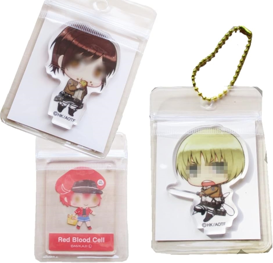 アクキーカバー 大きめ たて型 キーホルダー 保護カバー オタ活