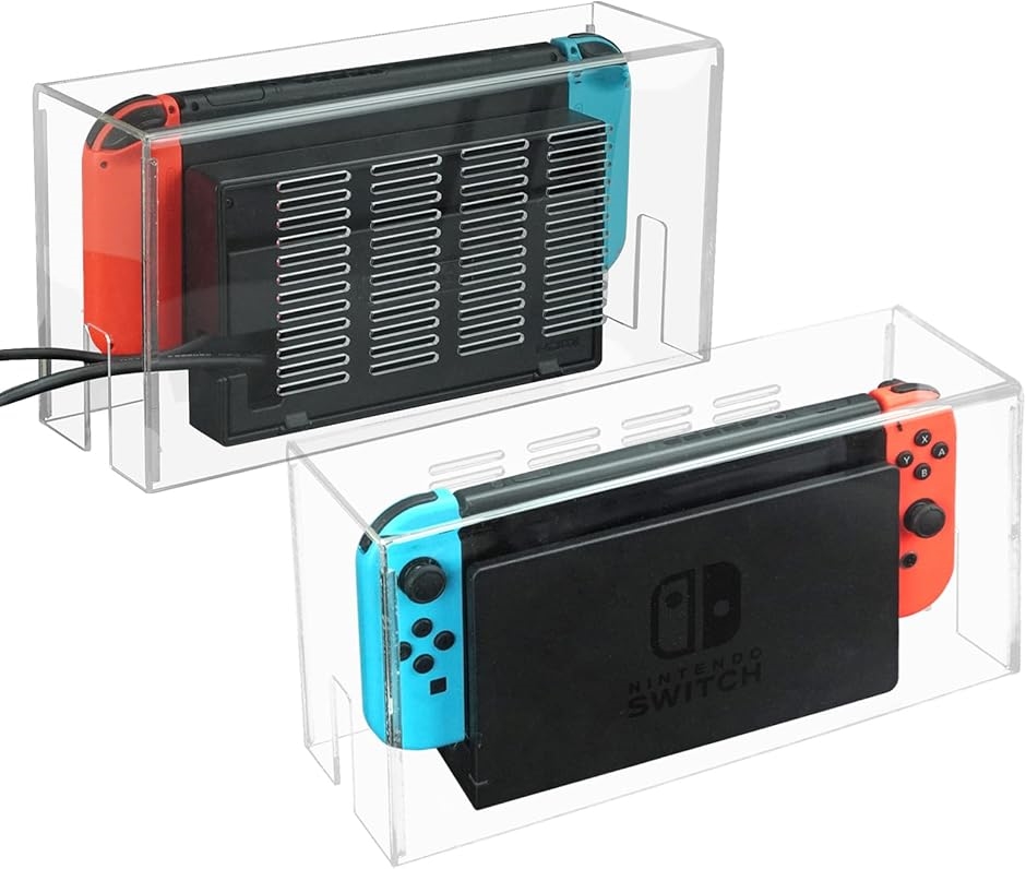 Switch ドック カバー 防じんケース 通気口 ゲーム中使用可能
