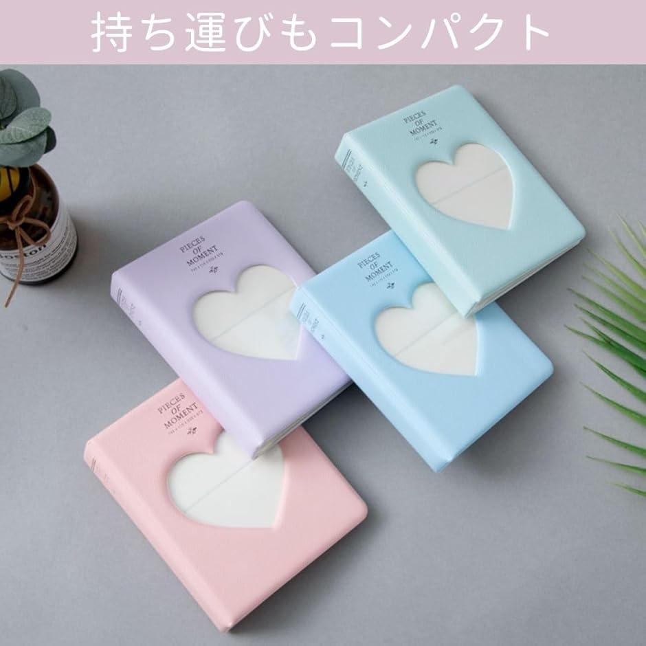 64枚 大容量 チェキ帳 可愛い 持ち運び フ...の詳細画像4