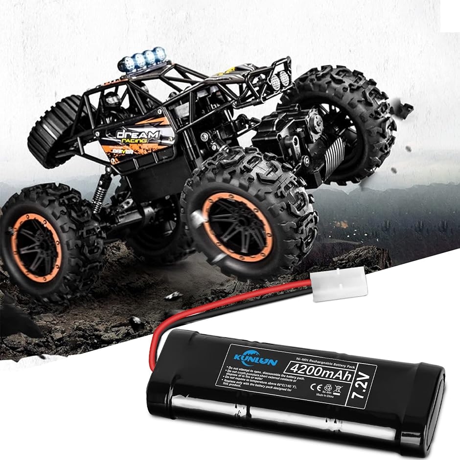 互換品】ラジコン タミヤ互換コネクター付き バッテリー7.2v NiMH