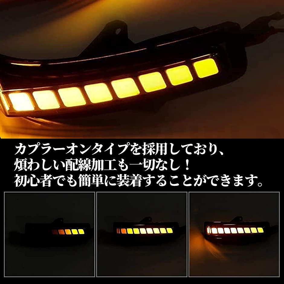 スズキ ジムニー JB74/JB64型 ドアミラー 後付け led(ウインカー 