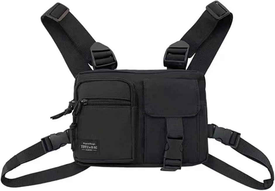 VISON　チェストバック チェストバッグ 釣り 登山 スノボ ランニング バイク 撮影