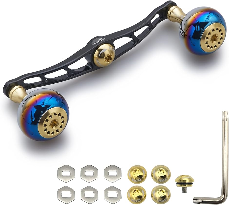 HEIGHTEN リール ハンドル シマノ ダイワ アブガルシア 通用 ベイト