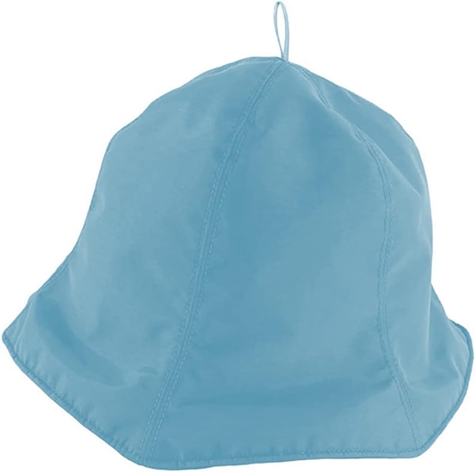 サウナハット メンズ レディース ナイロン サウナ帽子 フリーサイズ( ライトブルー,  Free Size)｜zebrand-shop