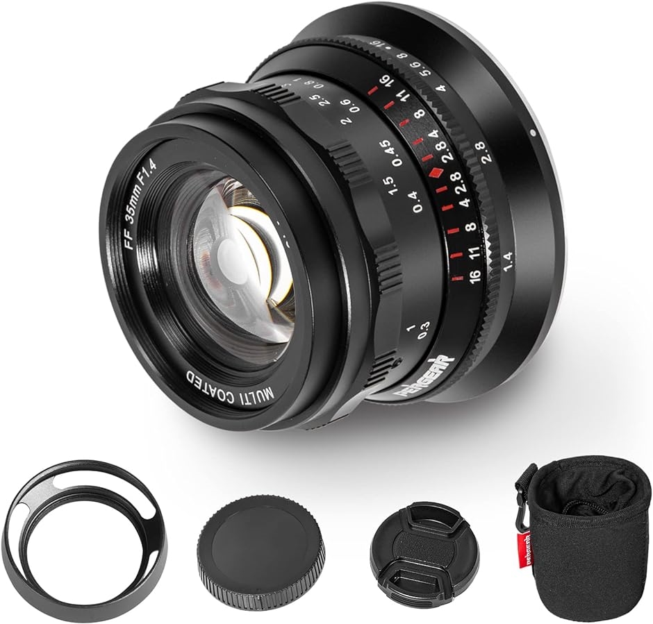 35mm F1.4 フルサイズ マニュアルフォーカスレンズ 単焦点レンズ