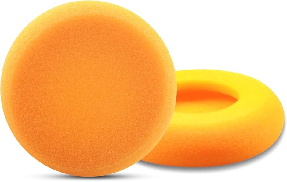 �C���[�p�b�h �w�b�h�z�������p ���a60mm 1�y�A RETRO/KOSS �I�[�v���^ �I�����W (�I�����W,  1�y�A 2����)