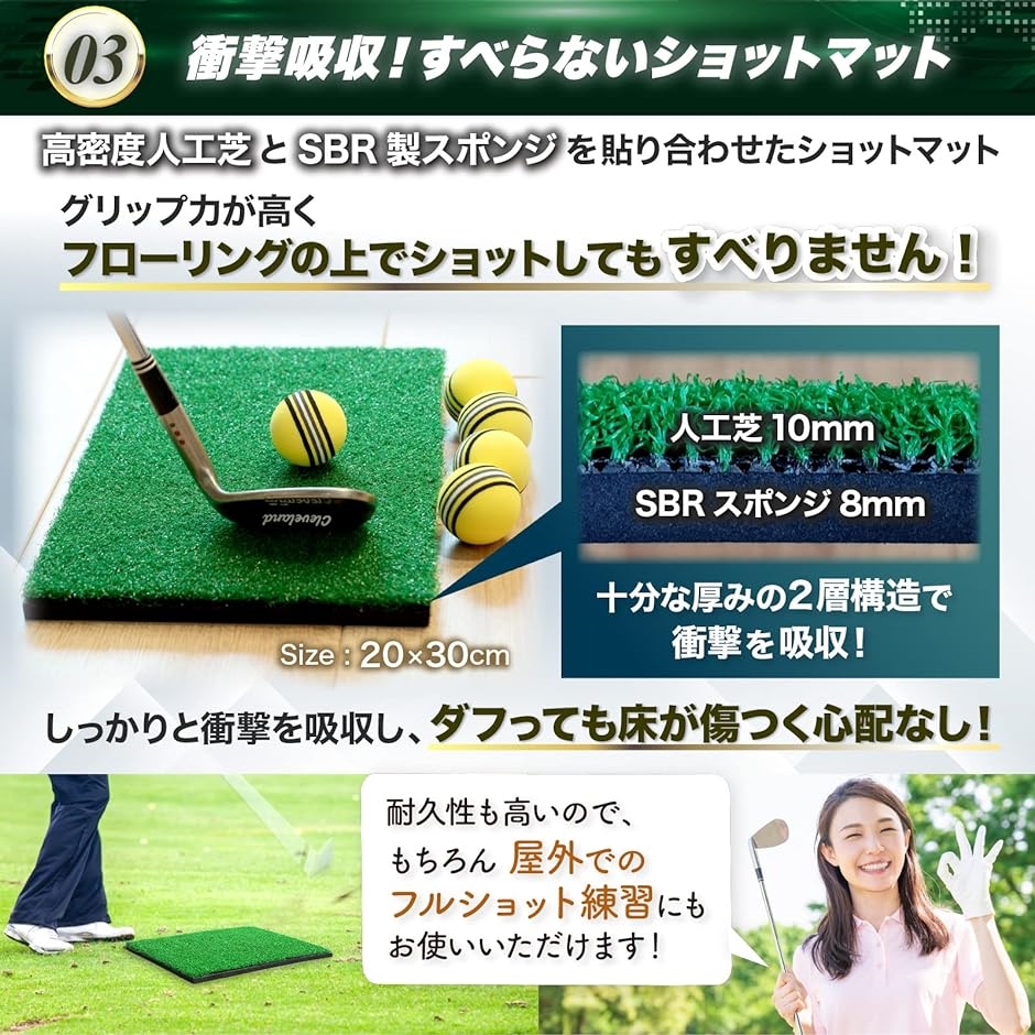 ゴルフ 練習ボール ブルー 20個 GOLF( ブルー 20個,  20個)