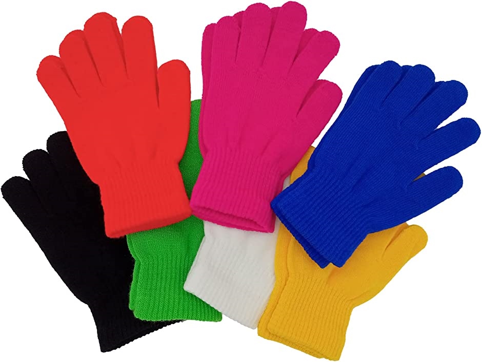 カラー手袋 カラー軍手 手袋シアター セット 手芸 大人 作業用 7色 7組｜zebrand-shop