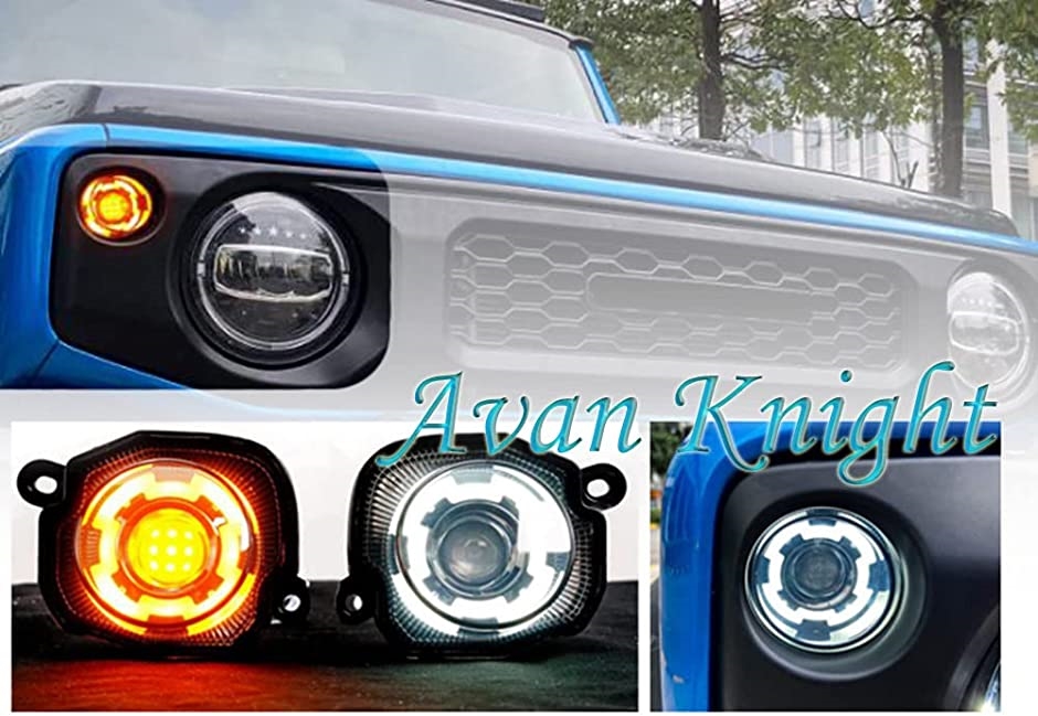 Avan Knight 新型 ジムニー サイドマーカー ウインカー 左右( フロント