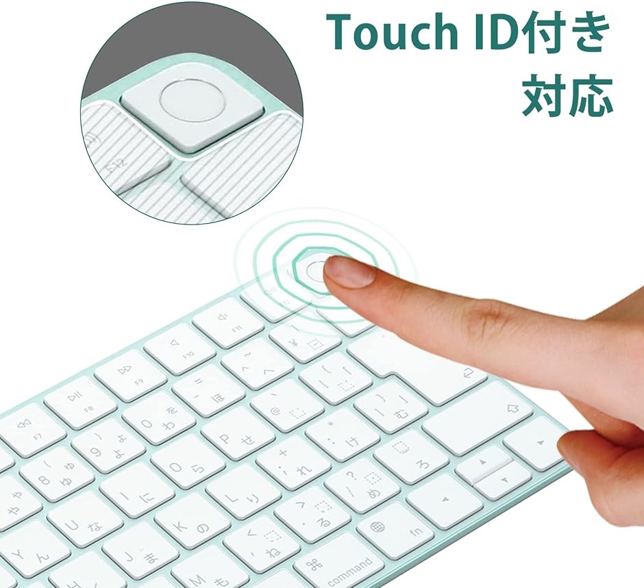 キーボードカバー for iMac Magic Keyboard 日本語配列JIS MDM( A2449 (Touch ID搭載・テンキー)｜zebrand-shop｜03