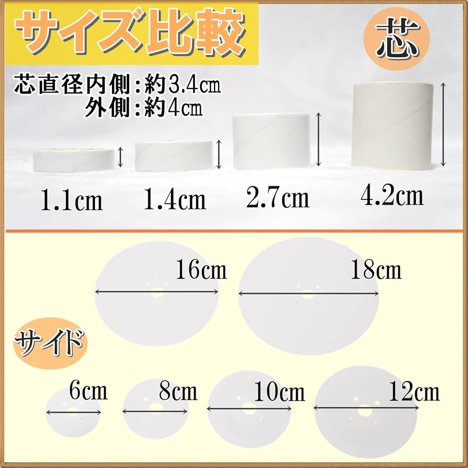 手芸用 スプール リール セット 直径18cm・幅1.1cm( 10個セット,  直径18cm・幅1.1cm)｜zebrand-shop｜03