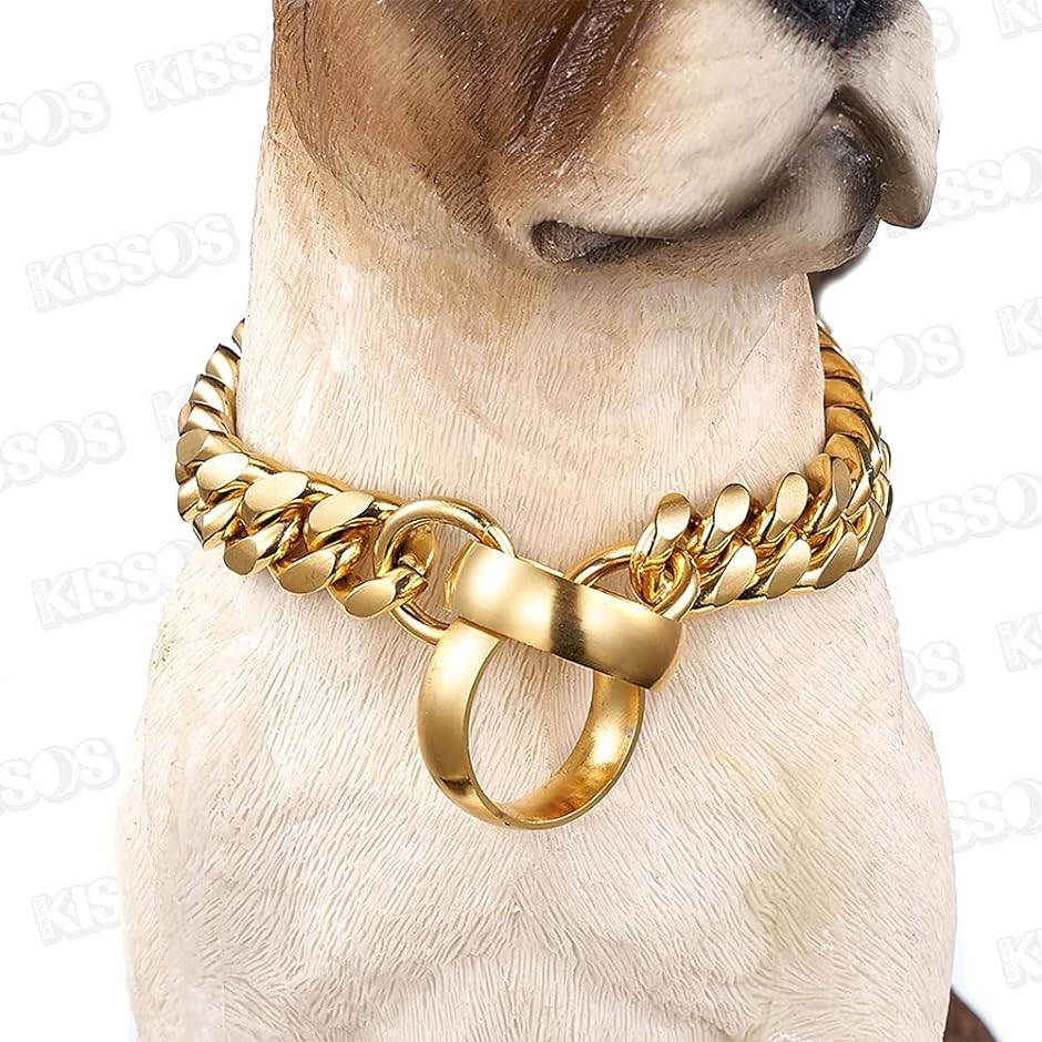 ²（犬用首輪）（色：ゴールド系）｜首輪、ハーネス、リード｜犬用品
