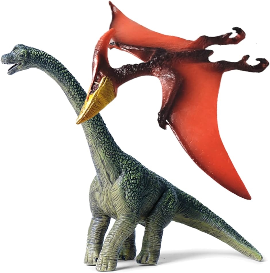きょうりゅう おもちゃ 恐竜 フィギュア 誕生日プレゼント プテラノドン＋ブラキオサウルス6歳＋