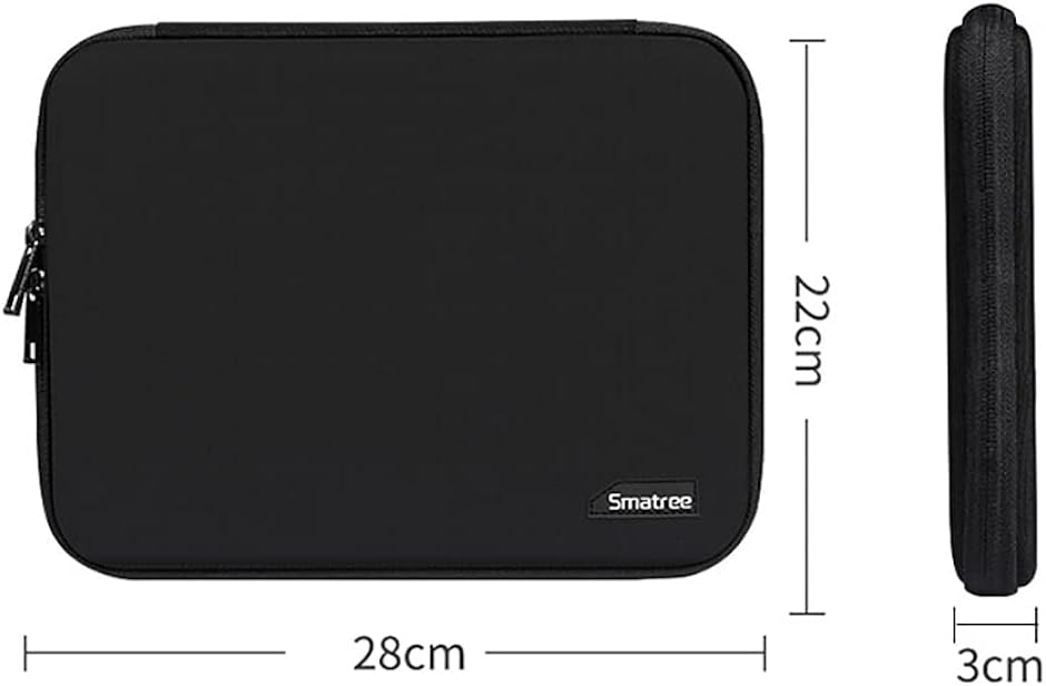 surface go2/surface go/Surface 3 スリーブケース専用タブレットハードケース防水 ブラック MDM( ブラック)｜zebrand-shop｜05