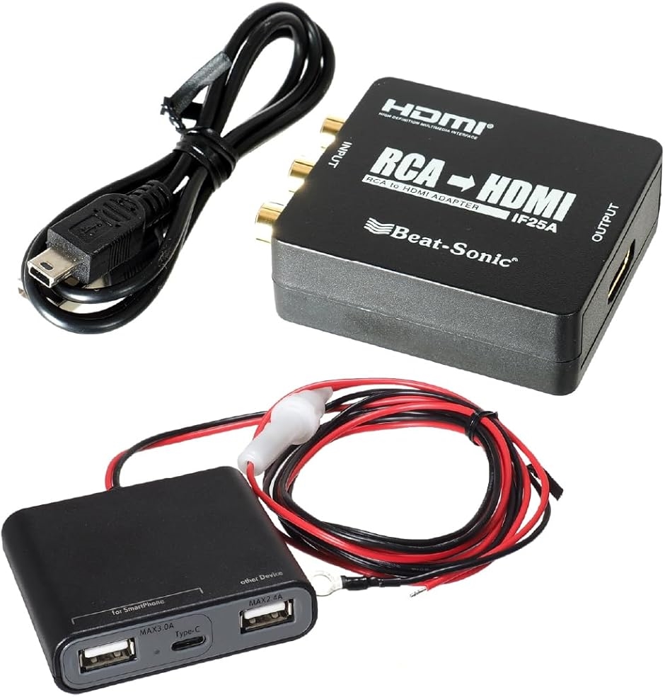 RCA to HDMIRo[^[ IF25A(ubN,  O`@:68x20x54(WxHxL)mm)