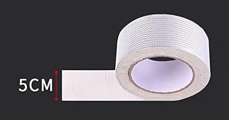 【Yahoo!ランキング1位入賞】ブチルテープ 粘着テープ 補修テープ 防水 強力 亀裂 修理 5cmx5m( 5cmx5m)｜zebrand-shop｜02