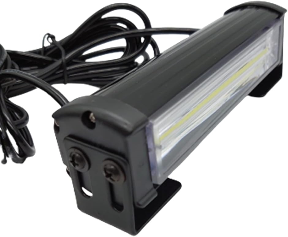 互換品】ストロボ ライト スイッチ付き12V 点滅ランプ(ホワイト) : ゼ