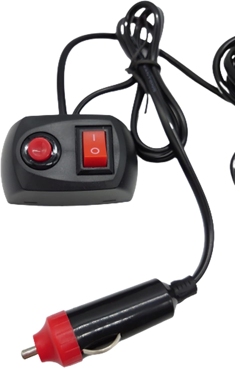 互換品】ストロボ ライト スイッチ付き12V 点滅ランプ(ホワイト) : ゼ