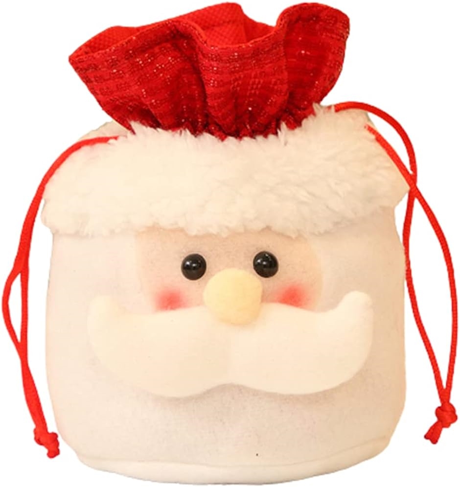 Yahoo! Yahoo!ショッピング(ヤフー ショッピング)Merry Christmas クリスマスプレゼント袋 飾り 可愛い ギフト袋 クリスマス用品 老人タイプ MDM（ レッド）