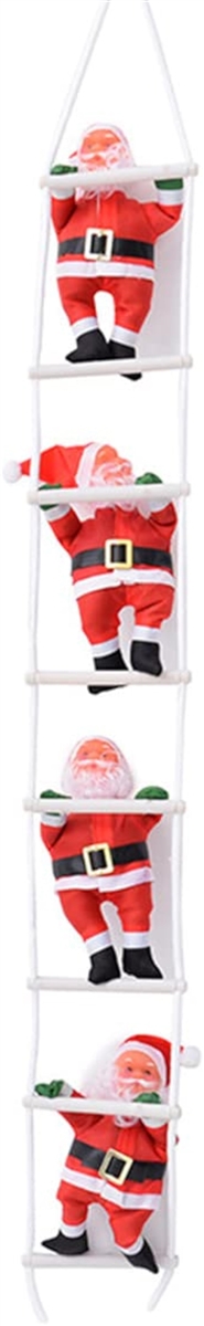 サンタはしご クリスマス飾り クリスマスツリー サンタ人形 サンタクロース人形 25cm MDM( 25cm)｜zebrand-shop