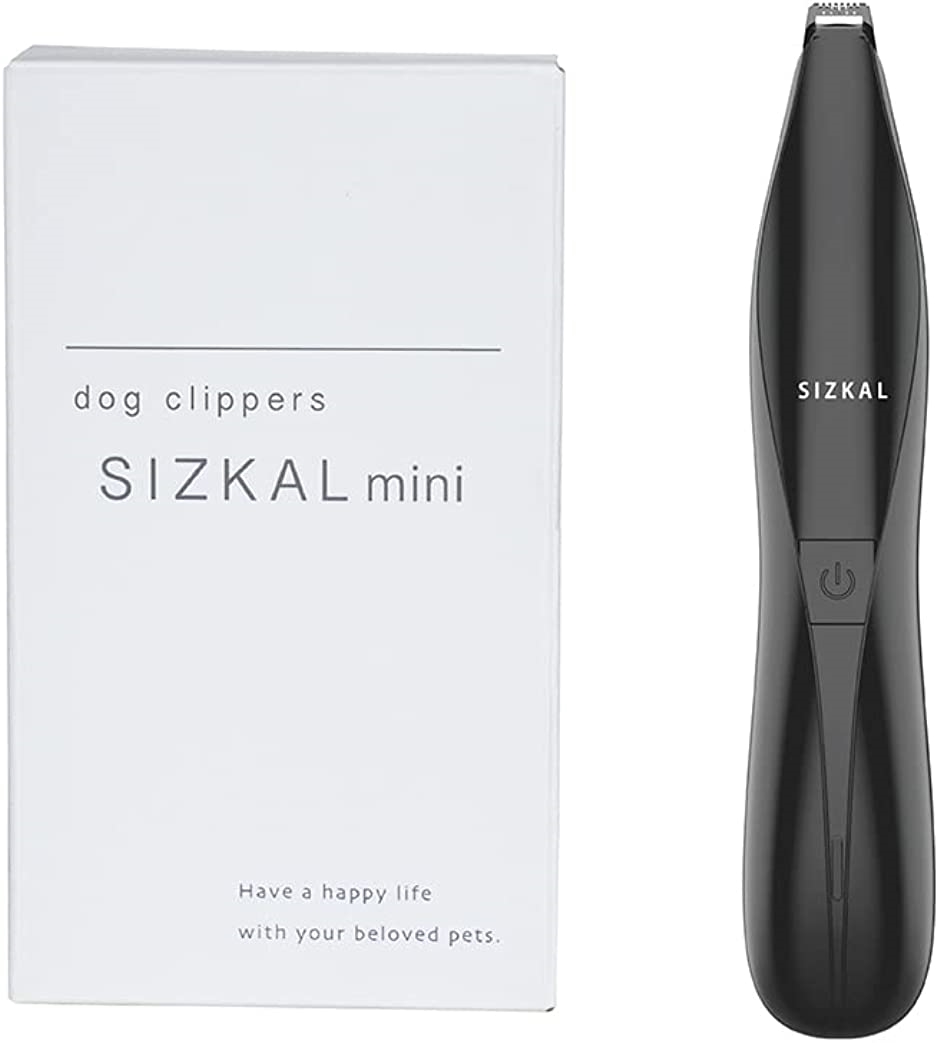 mini バリカン 犬用 猫 ペット 静音 コードレス 長時間バッテリー(Black)｜zebrand-shop