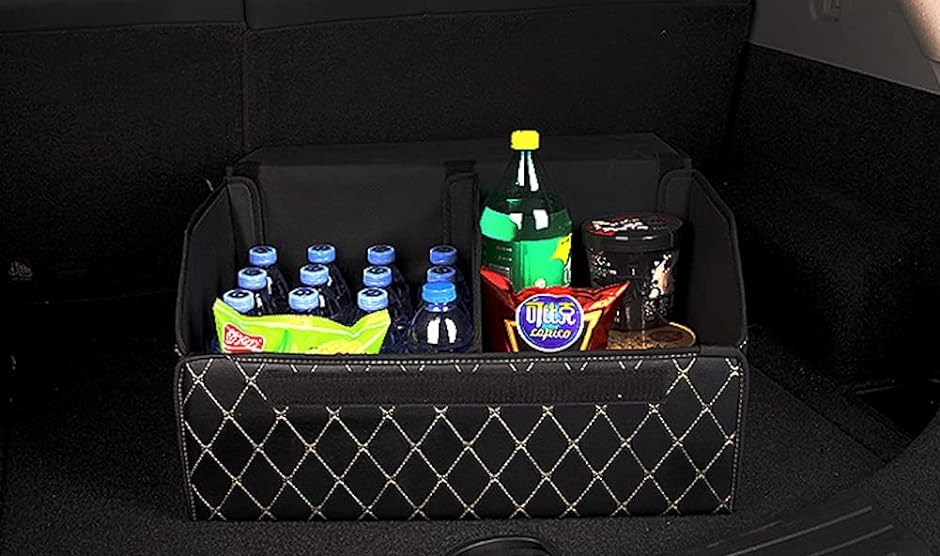 レザー調 車内 整理 収納 ボックス ストレージ トランク 座席 等に