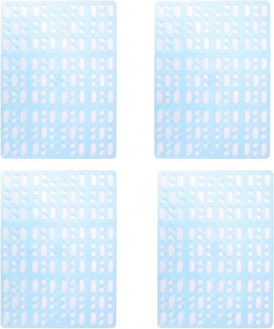 ラビットケージ用 休足マット 手足 保護 4枚セット 02 ブルー( 02　ブルー)｜zebrand-shop