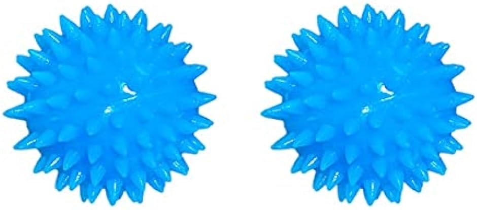 握力トレーニング マッサージボール 器具 ハンドグリップ リハビリ グリップボール ブルー小x2個( グリップボール(ブルー小x2個))