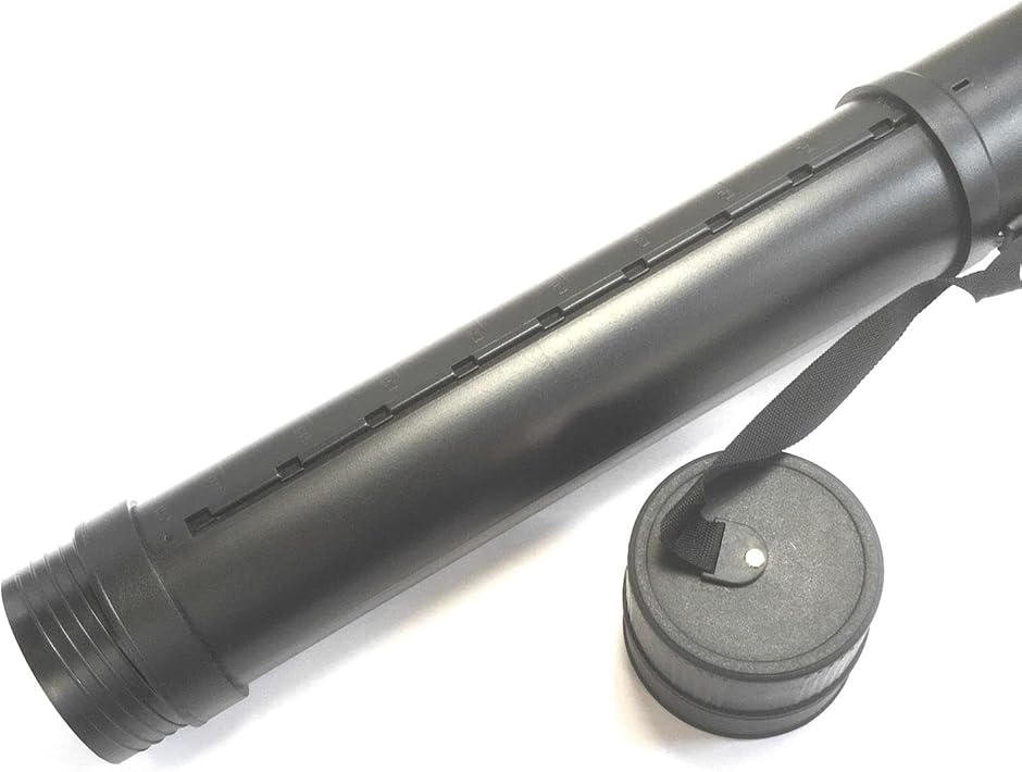 183cmまで収納可能 バズーカロッドケース ショルダーベルト付き ハード