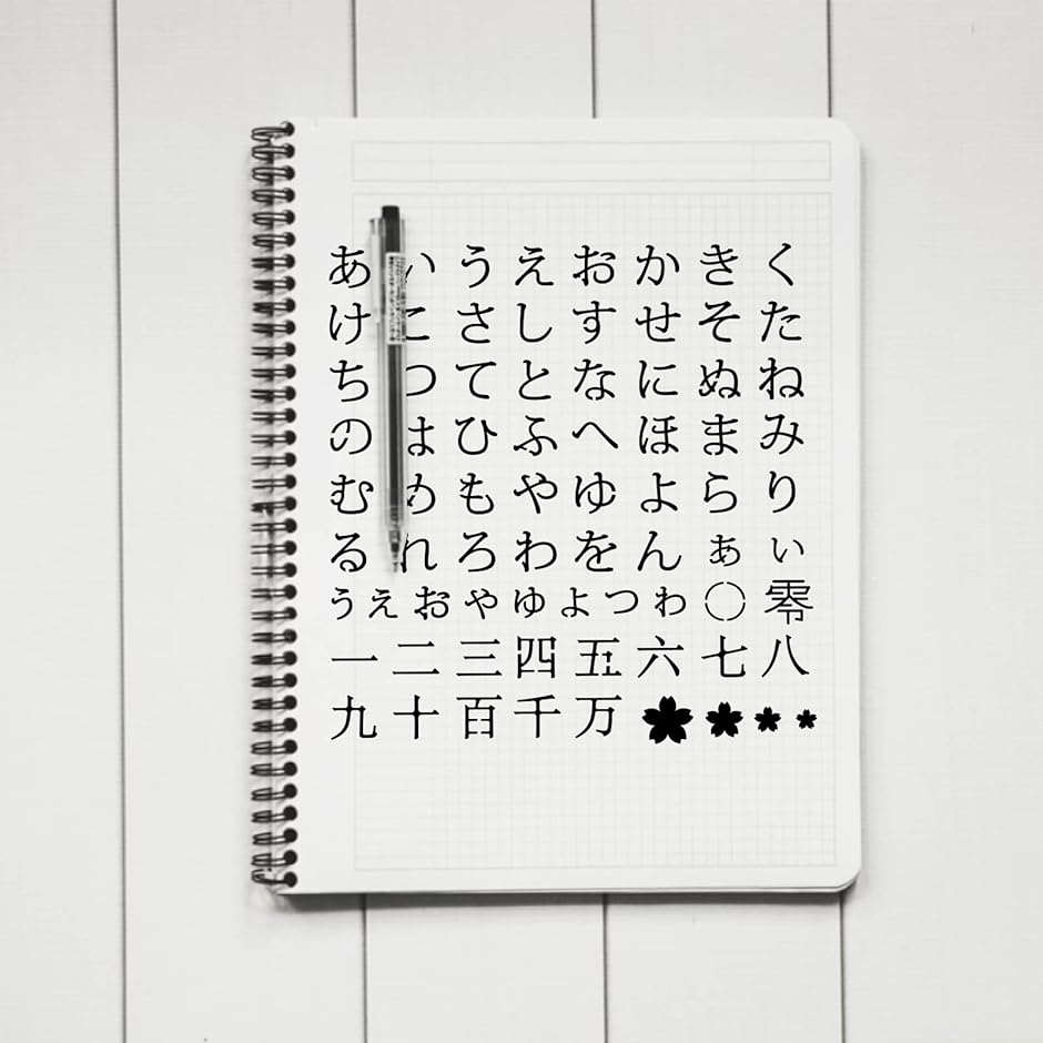 1枚入り ステンシルシート ステンレス製 ヒラガナ 日本語 合金製( 平仮名)｜zebrand-shop｜06