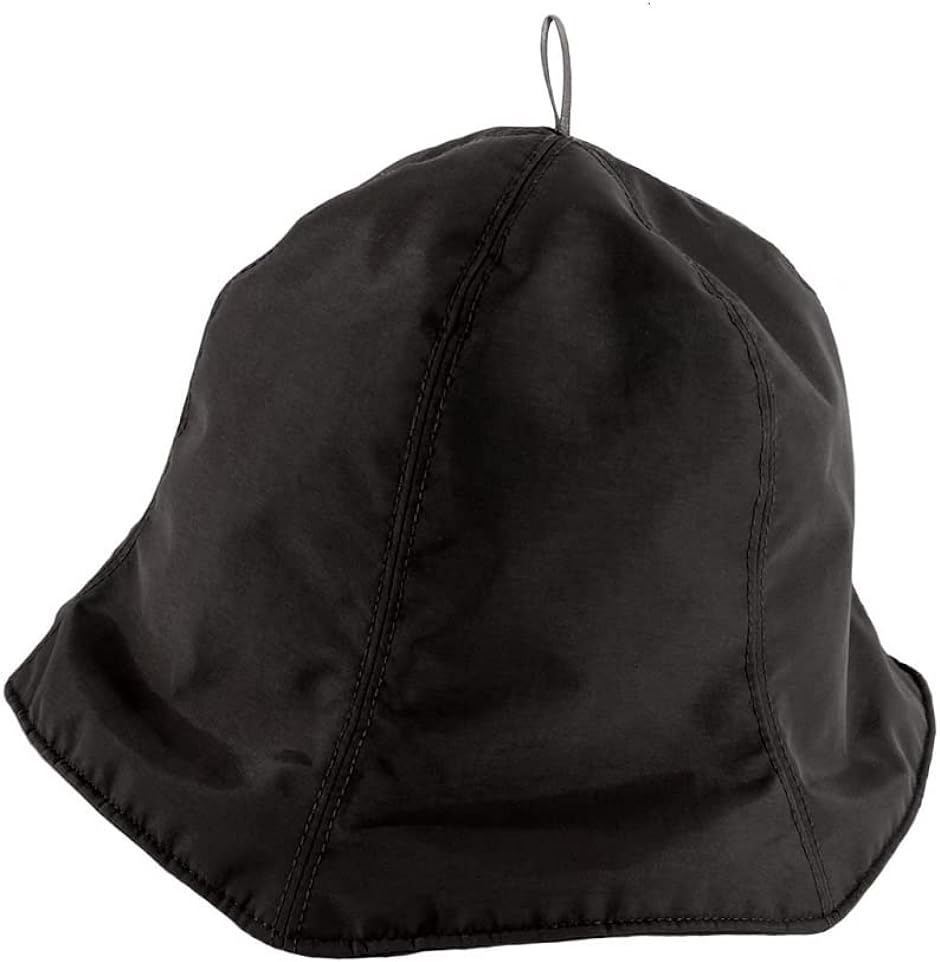 サウナハット メンズ レディース ナイロン サウナ帽子 フリーサイズ( ブラック,  Free Size)｜zebrand-shop