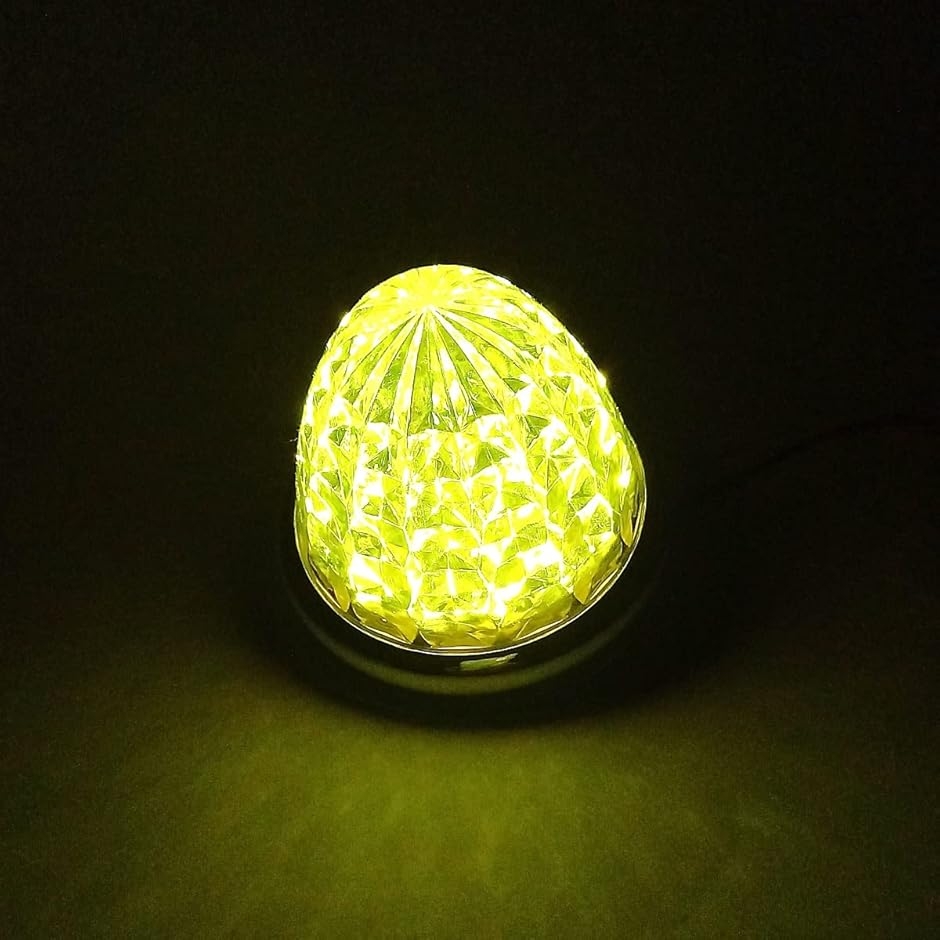 24V トラック用 LED マーカーランプ サイド 8面クリスタルカット仕様
