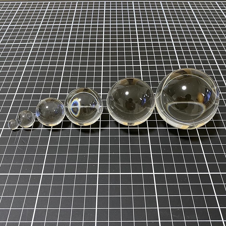 アクリル キューブ ブロック 撮影台 標本 透明 アクリルパネル ディスプレイスタンド 12 球体( クリア,  12 球体 直径)｜zebrand-shop｜06