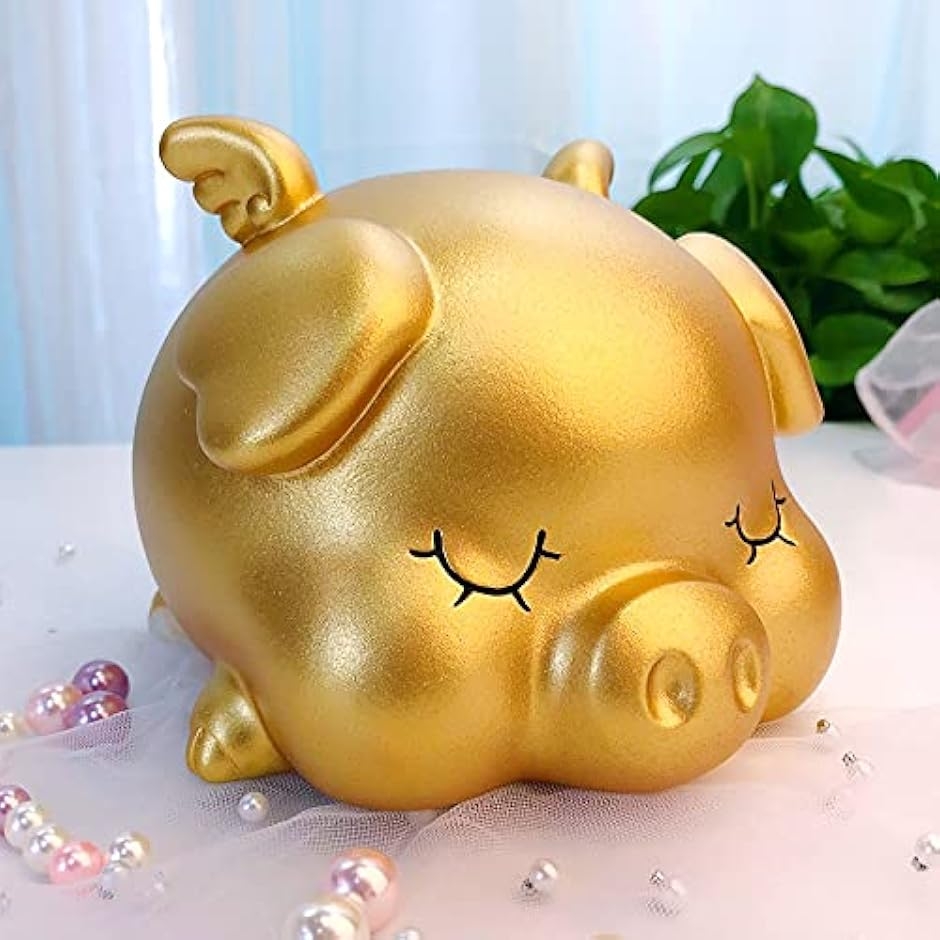 豚 貯金箱 ゴールド ブタ pig 風水 財運 金運 商売繁盛 置物 ラッキー