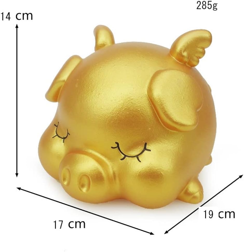 豚 貯金箱 ゴールド ブタ pig 風水 財運 金運 商売繁盛 置物 ラッキー