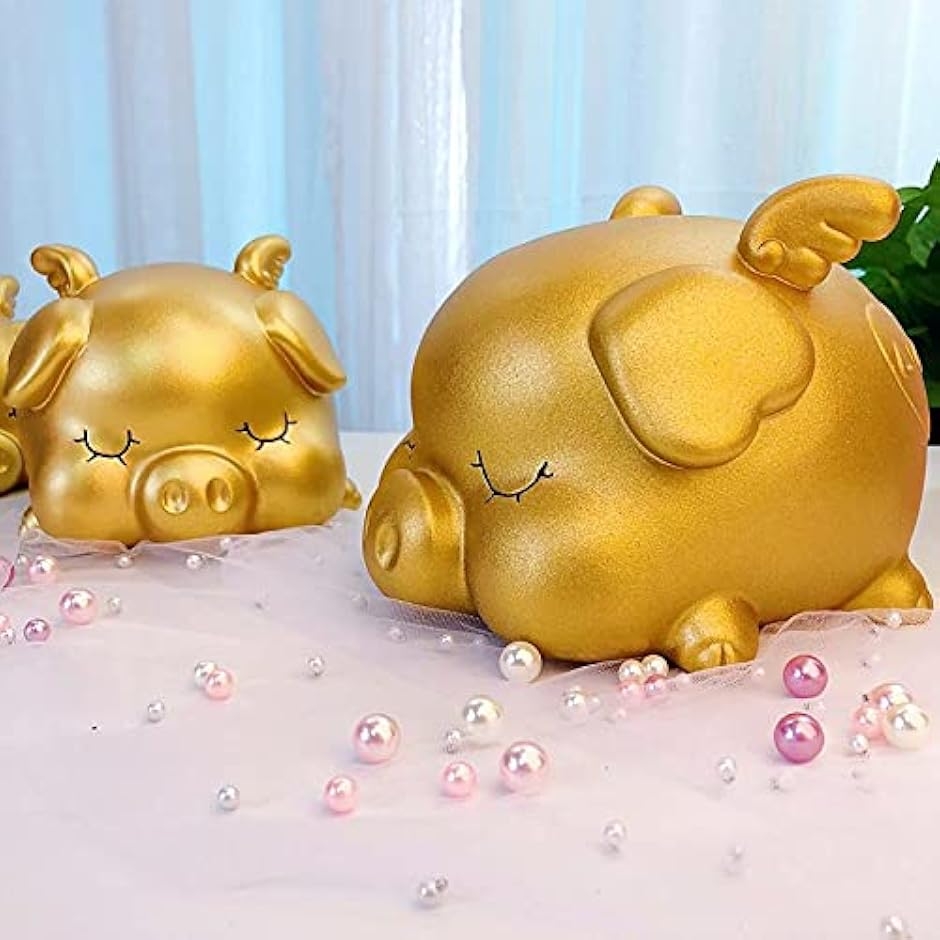 豚 貯金箱 ゴールド ブタ pig 風水 財運 金運 商売繁盛 置物 ラッキー