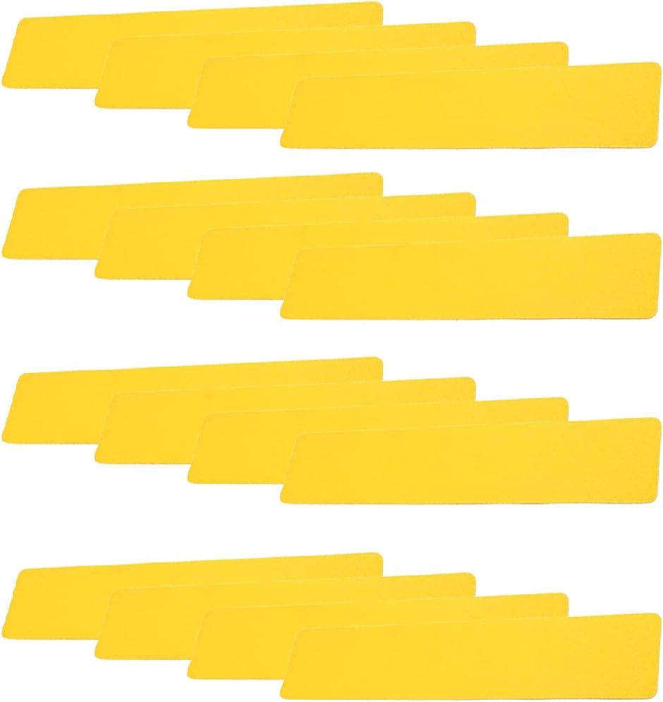 ラインマーカー フラットコーン サッカー フットサル コート トレーニング 目印( 黄色16枚)
