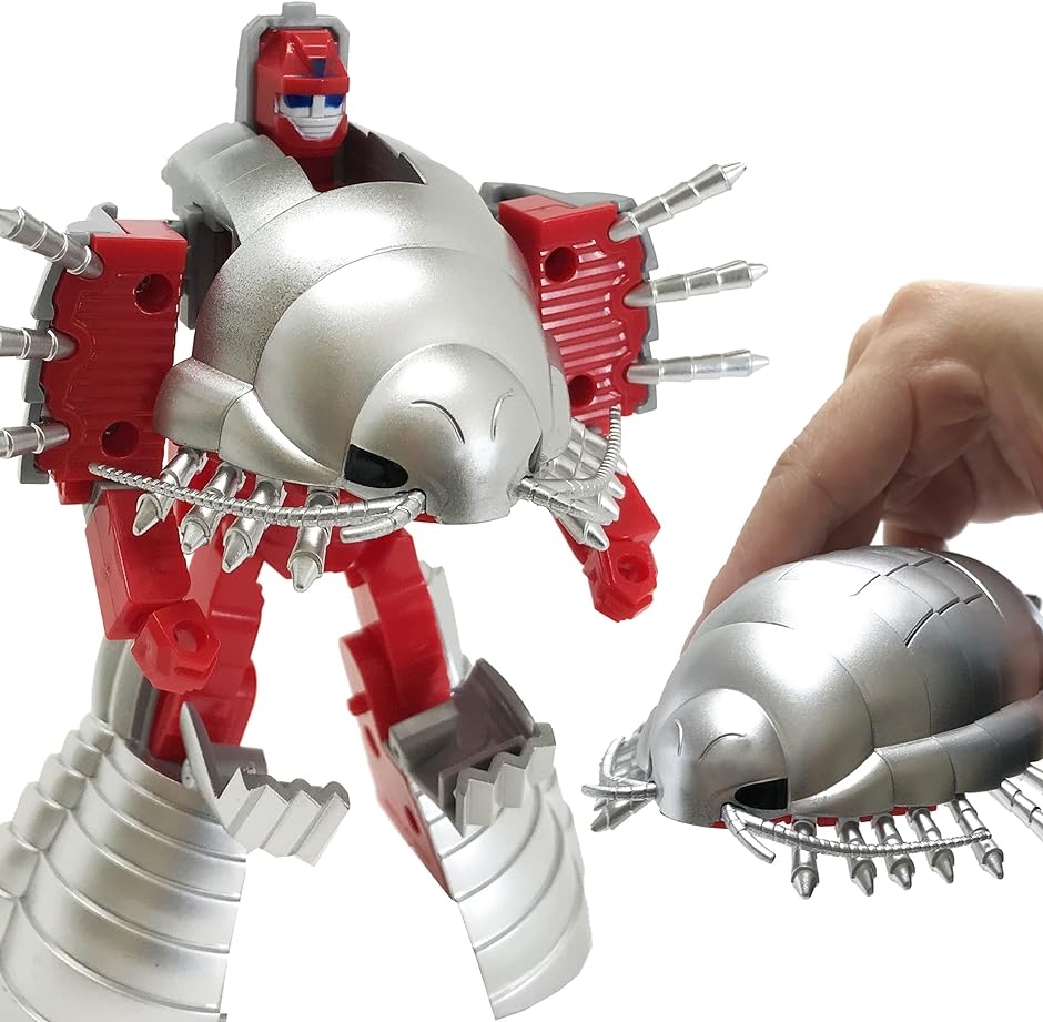 かっこいいぞ.変形するダイオウグソクムシロボット 変形ロボット 立体パズル おもちゃ( ダイオウグソクムシロボ)｜zebrand-shop