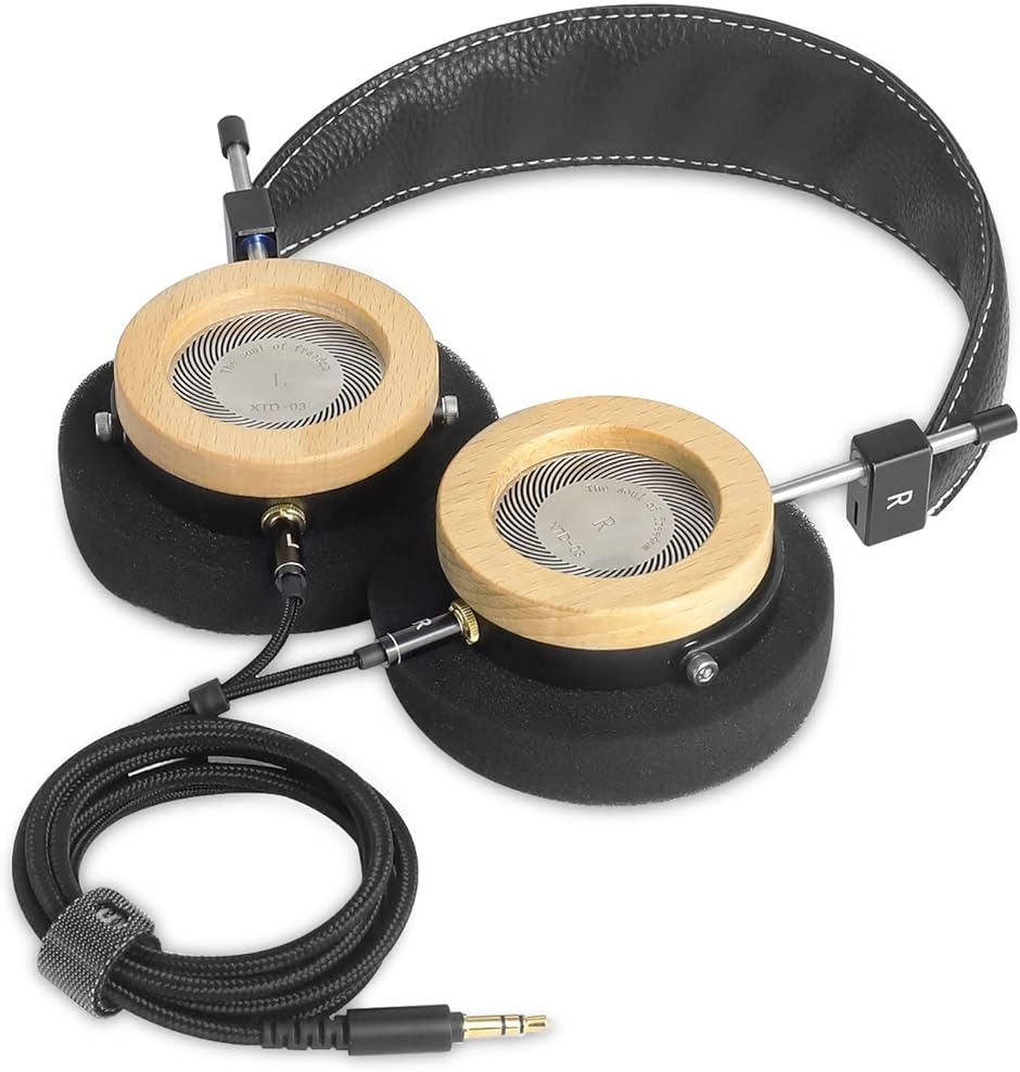 phiaton高品質有線ヘッドフォン 互換品】 WTD-3 ヘッドホン 有線 開放型 ヘッドフォン