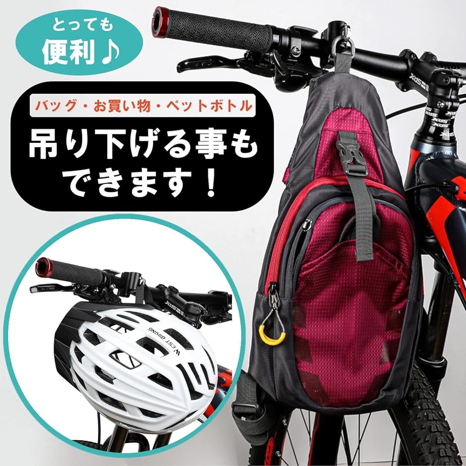 ヘルメットホルダー ヘルメットロック バイク 自転車 ワイヤー 盗難防止 90cm 鍵 2本( ブラック)｜zebrand-shop｜04