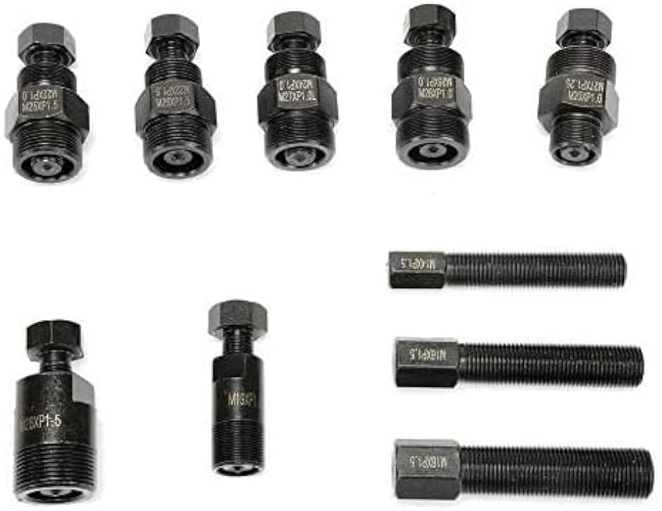 フライ ホイール プーラーキット 10点セット バイク 工具 : ゼブランド