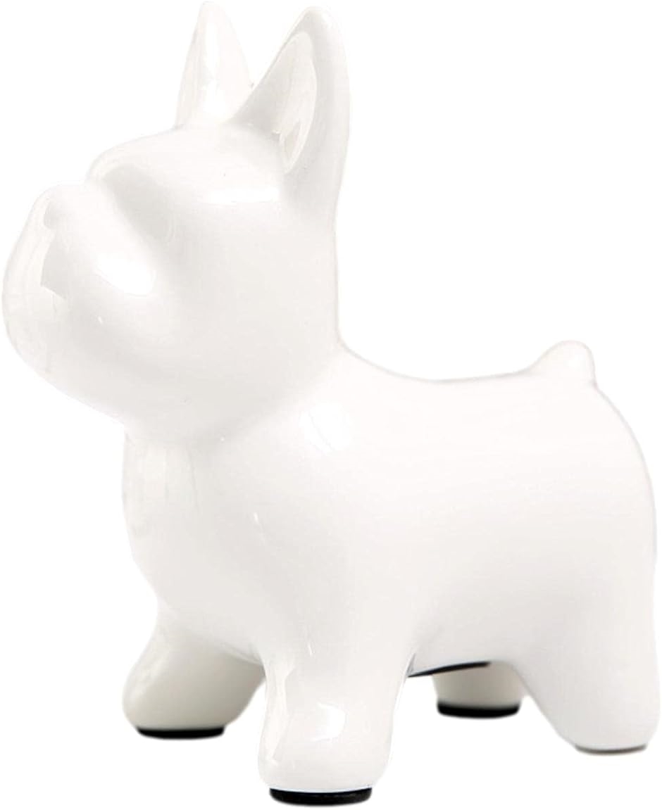 犬 貯金箱 おしゃれ 可愛い ピギー バンク インテリア 一角獣 置物 オブジェ 装飾 飾り クリエイティブ 誕生日( ホワイト)｜zebrand-shop