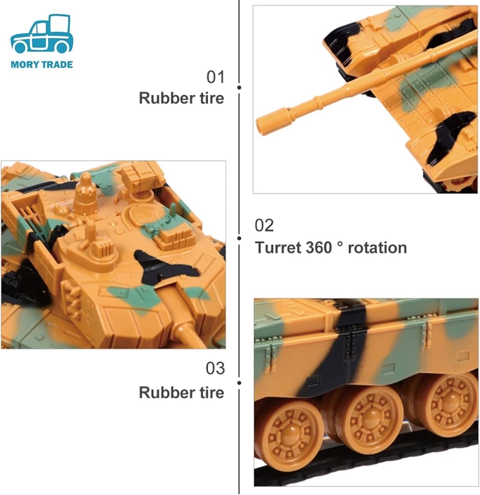 morytrade 戦車 ミリタリー 模型 おもちゃ 子ども 男の子