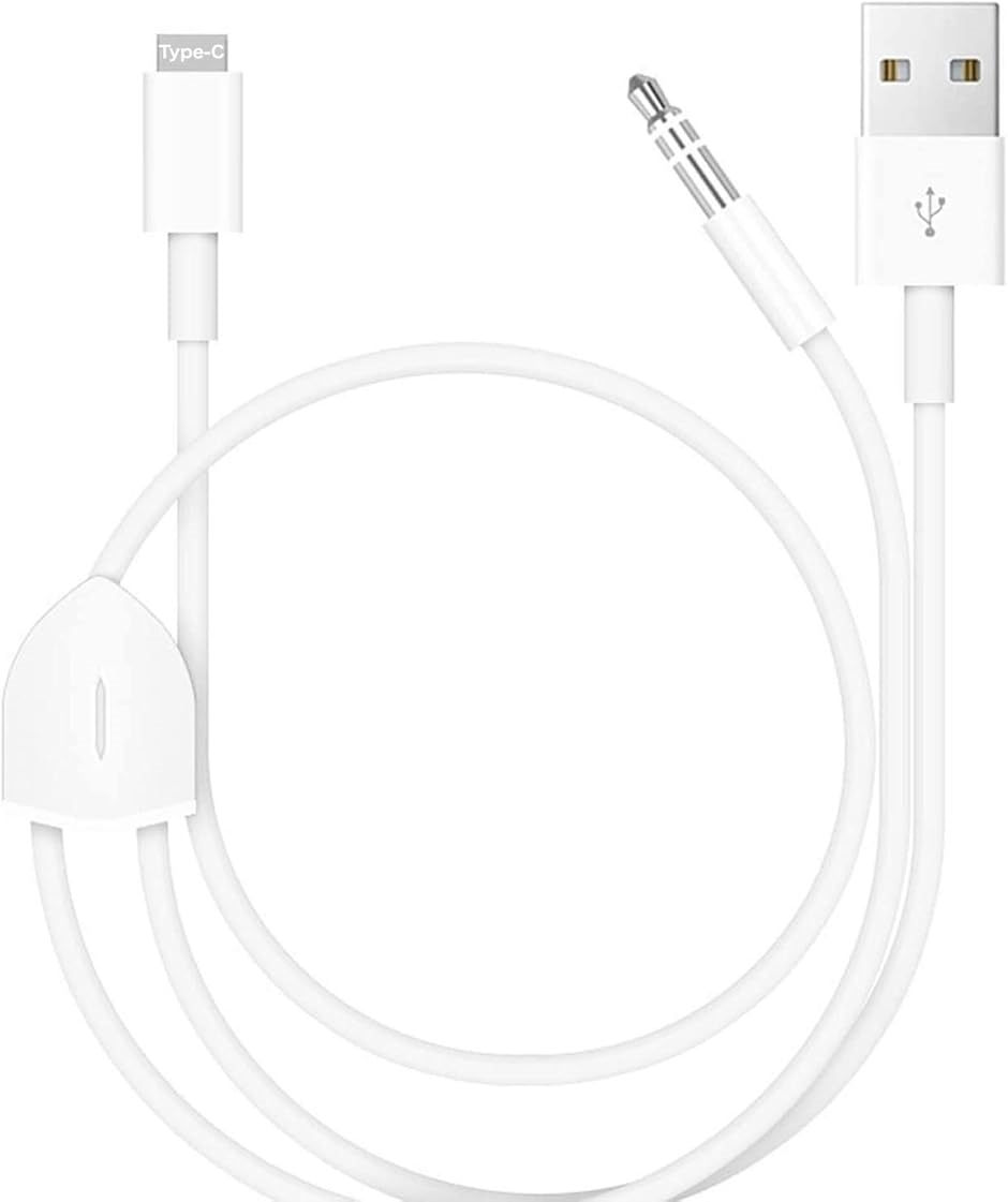 y݊iz Type-C AUXP[u I[fBIP[u  typeC CP[u 1.2m ^CvC USB [d 3.5mm Ή