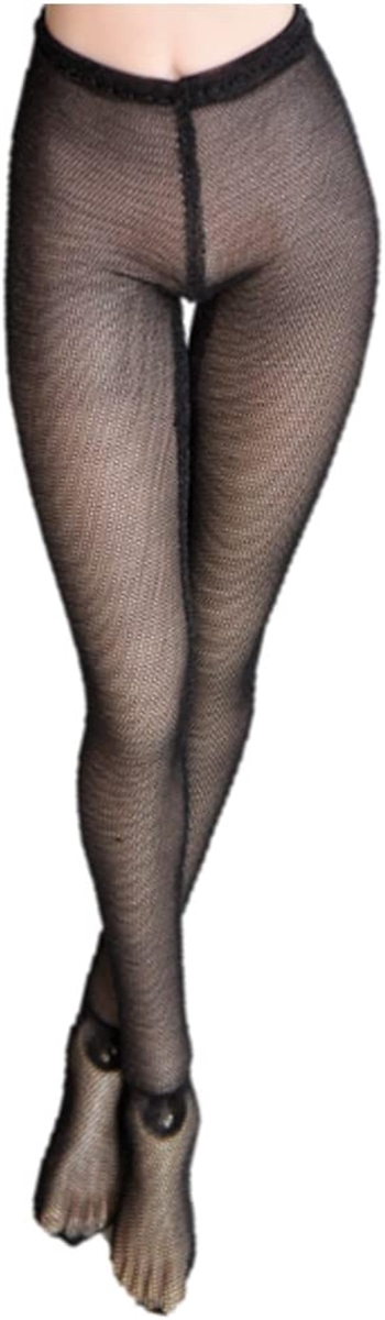 フィギュア ストッキング タイツ 1/6 スケール 人形 ドール 衣装 パンツ 素体 レディ 女性 01 ブラック( 01 ブラック)