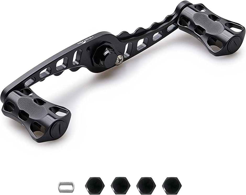 ベイトリール　アブ　ダイワ　ハンドル HEIGHTEN 120mm ベイト リール ハンドル シマノ ダイワ アブ