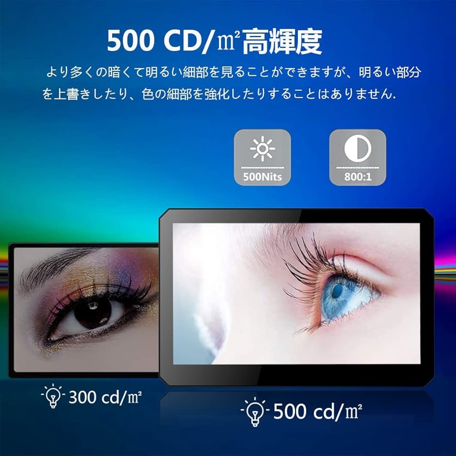 Raspberry Pi 用タッチモニター Eleduino 8インチ IPSパネル