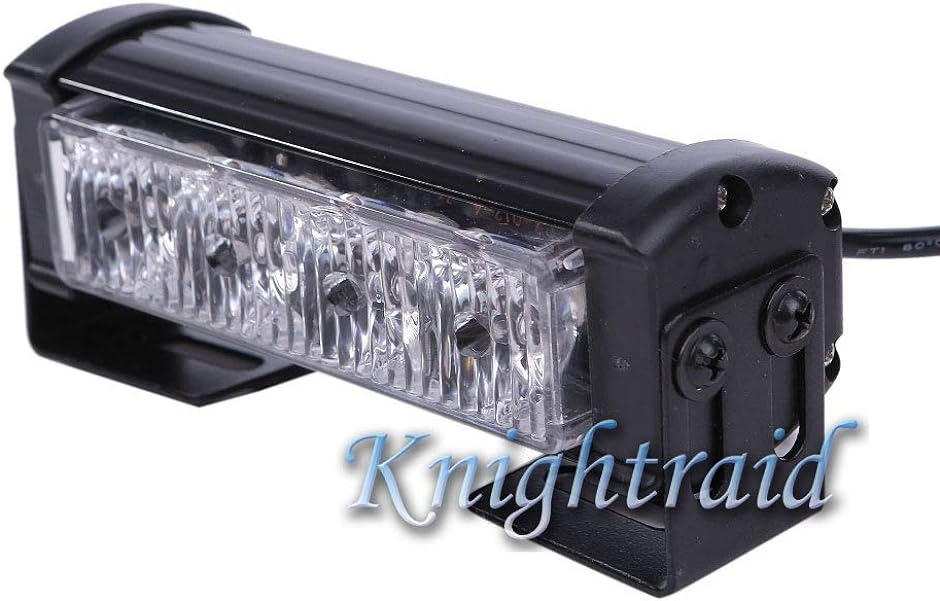 Avan Knight 12V ストロボ ライト バー LED 2個 セット 緊急 警告灯 車 トラック トレーラー( レッドxブルー)｜zebrand-shop｜04